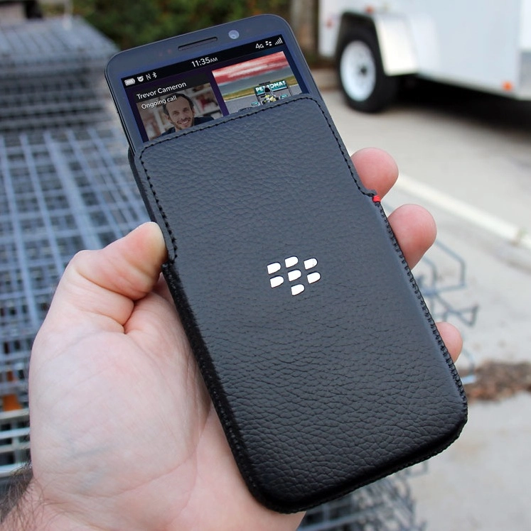 Bao da cầm tay bỏ túi cho Blackberry Z30 Leather Pocket Pouch